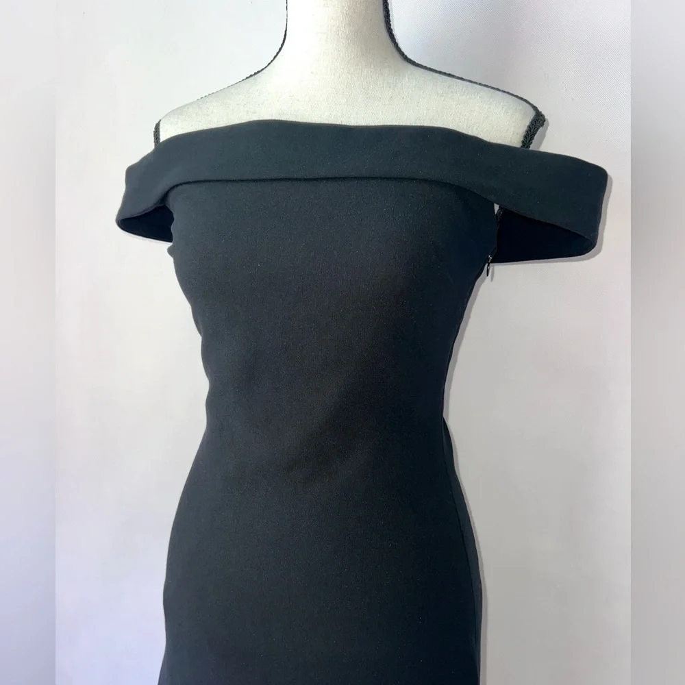 Elizabeth & James Martika Little Mini Black Dress Size‎ 2 Anthropologie